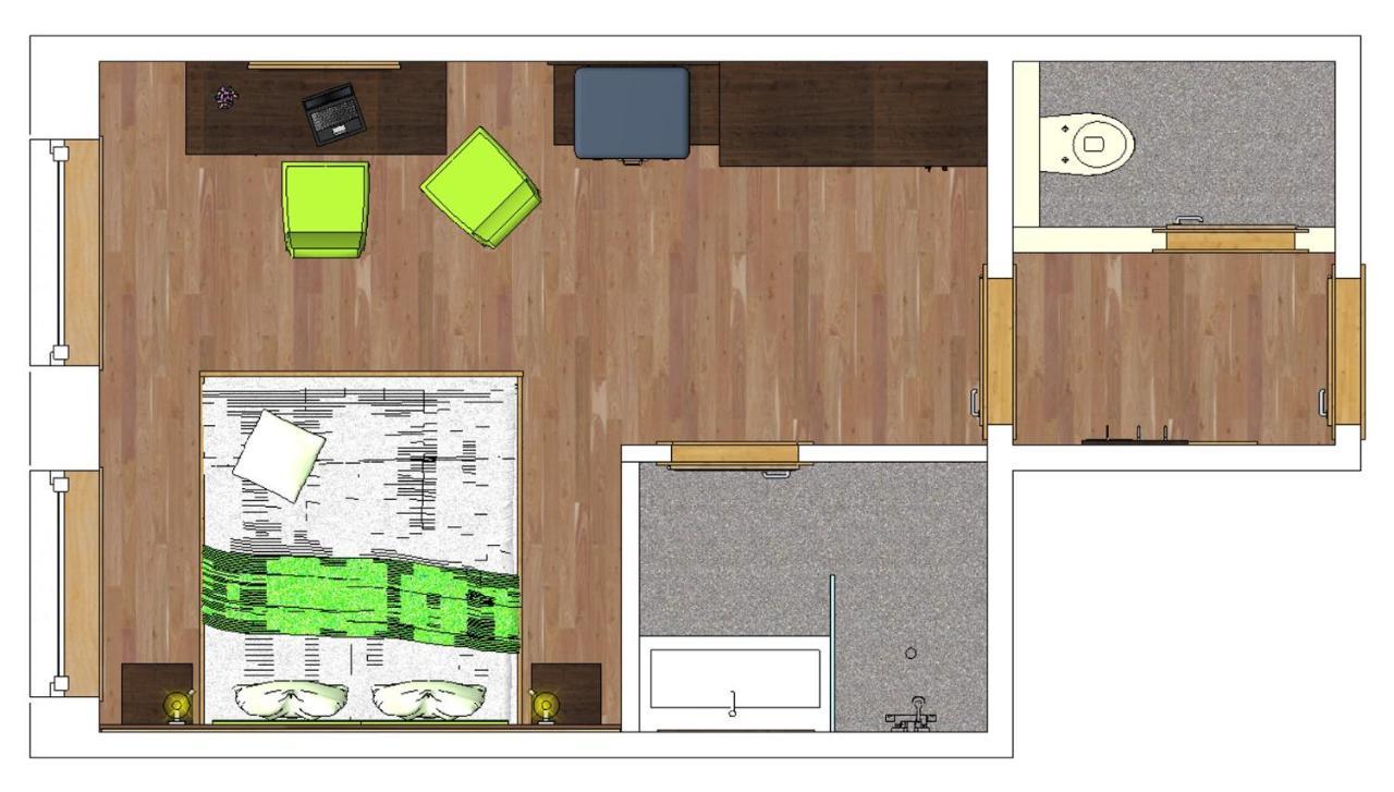 Apartments & Garni Alpenrose اوبرتاورن الغرفة الصورة